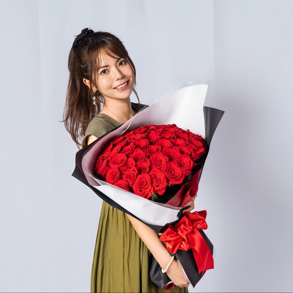 ローズの花束［50本］