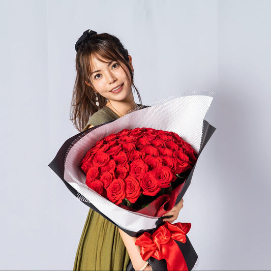 ローズの花束［50本］