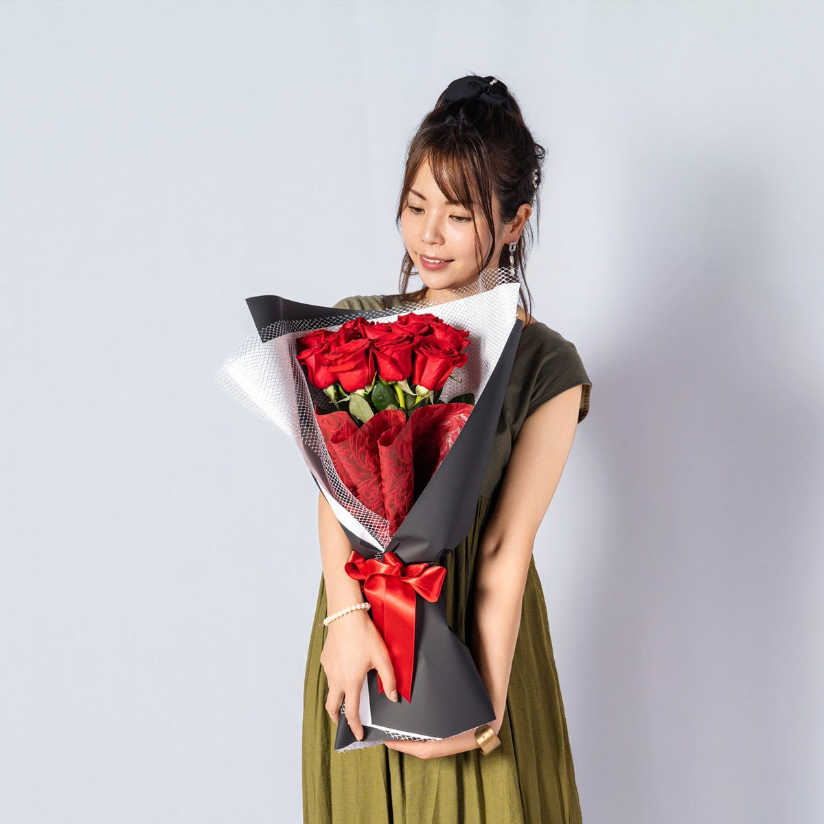 ローズの花束［12本］