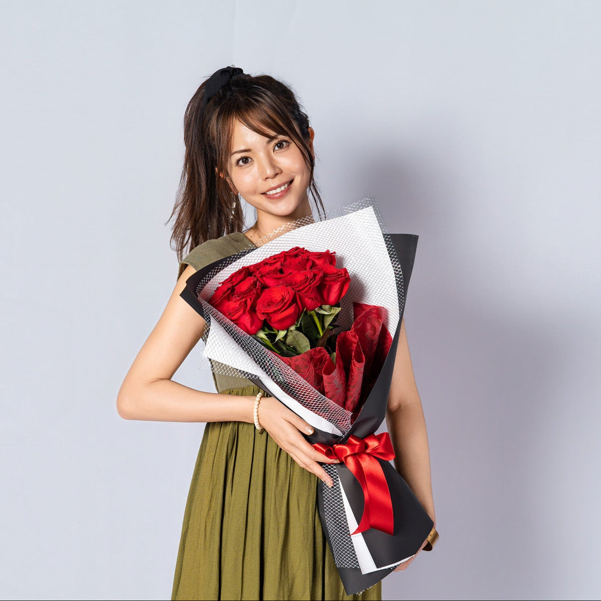 ローズの花束［12本］