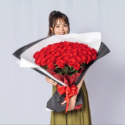 ローズの花束［100本］