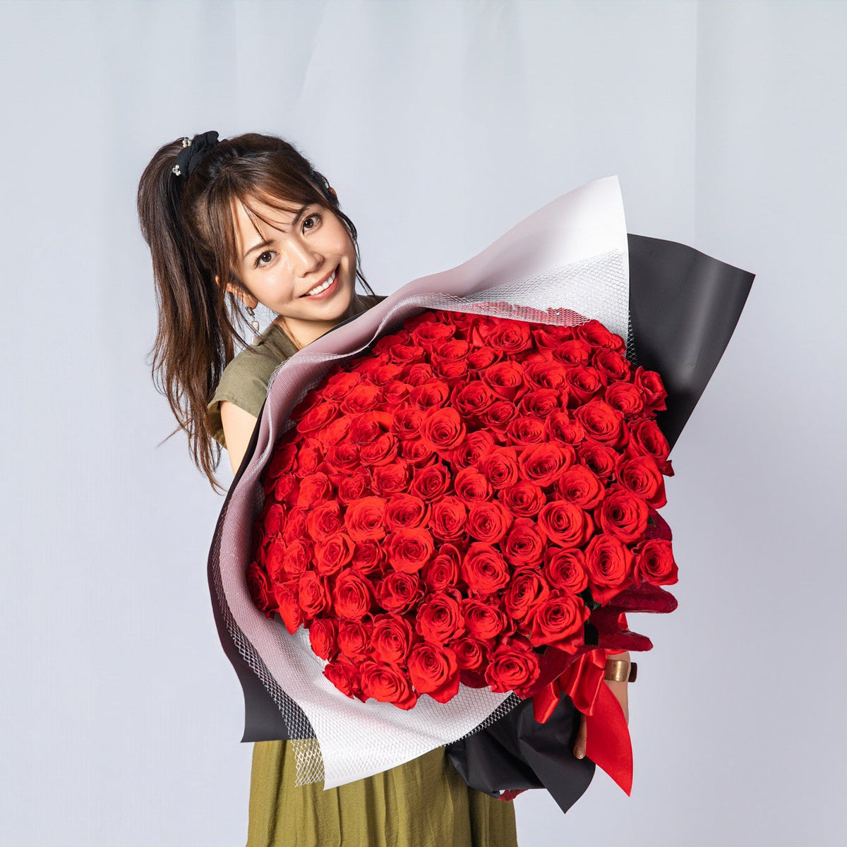 ローズの花束［100本］