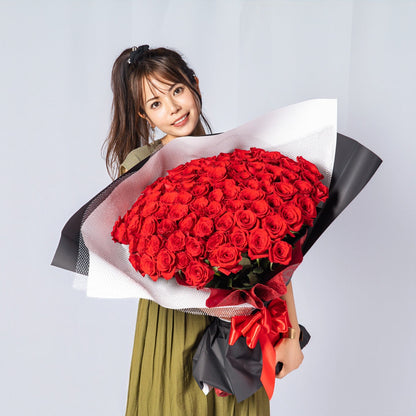 ローズの花束［108本］