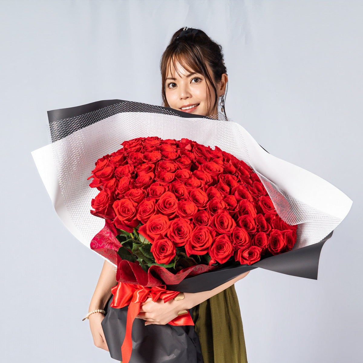 ローズの花束［108本］