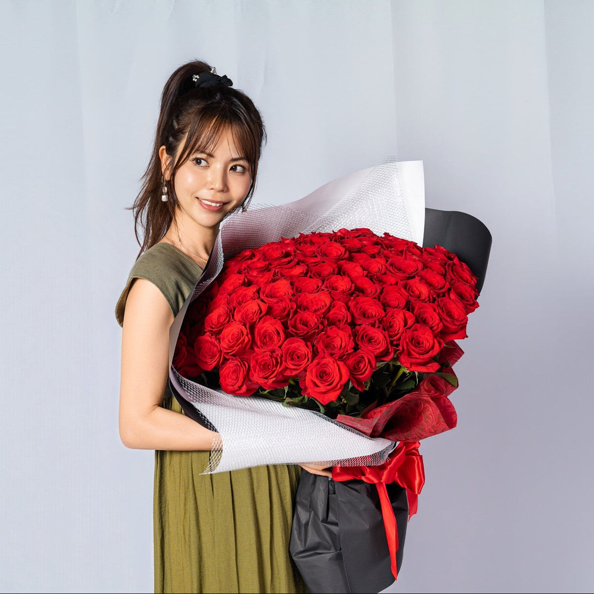ローズの花束［100本］