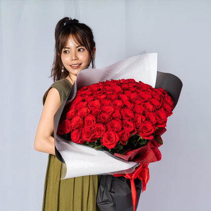 ローズの花束［100本］
